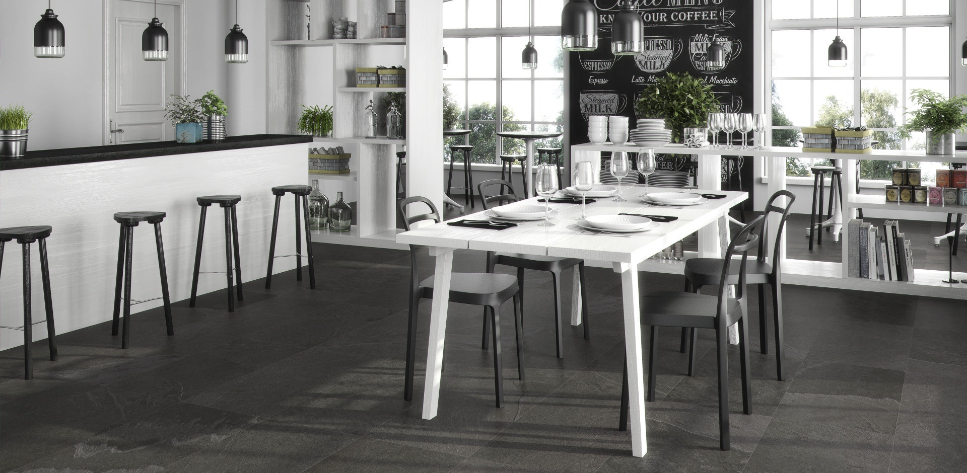 Black Peak Porcelain 30 x 60